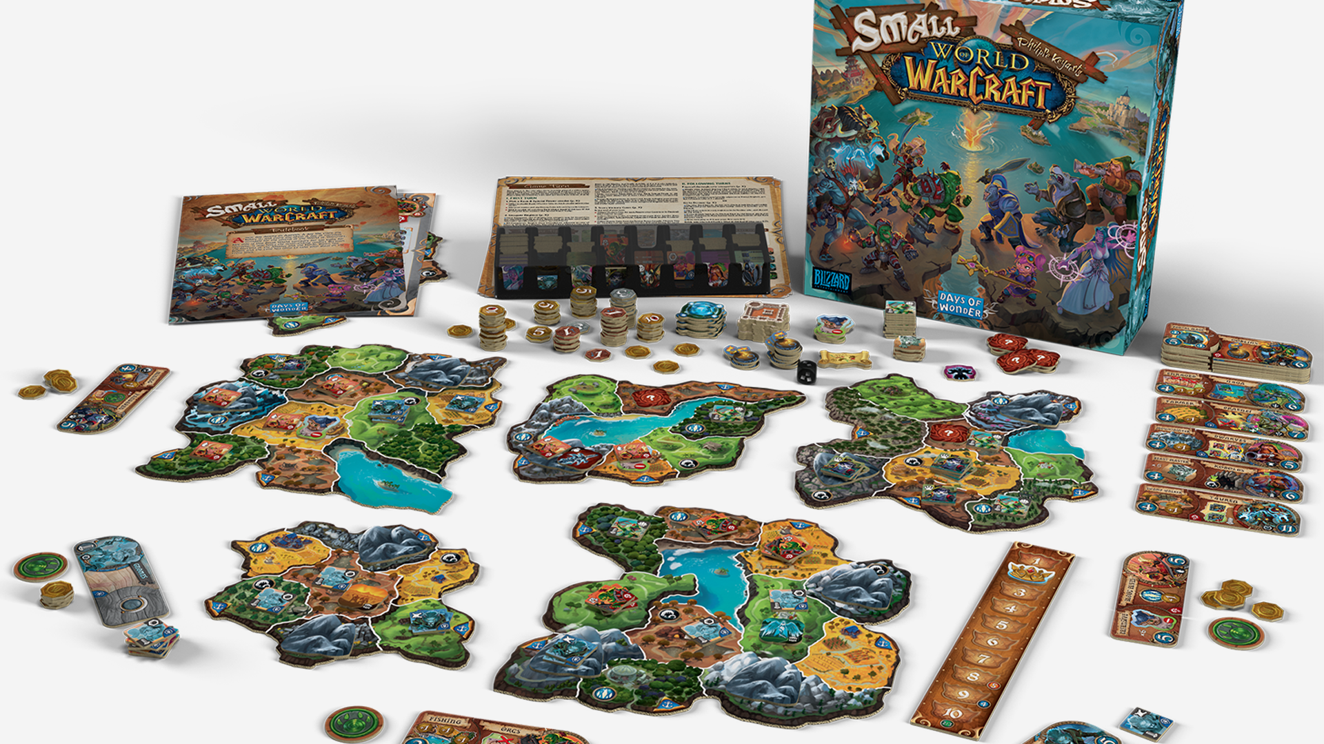 Small World of Warcraft board game review MMO crossover brings flavour and complexity to